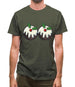 Christmas Pudding Boobs Mens T-Shirt