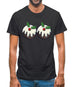 Christmas Pudding Boobs Mens T-Shirt