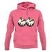 Christmas Pudding Boobs unisex hoodie