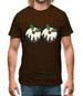 Christmas Pudding Boobs Mens T-Shirt