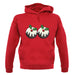 Christmas Pudding Boobs unisex hoodie