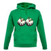 Christmas Pudding Boobs unisex hoodie