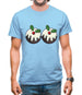 Christmas Pudding Boobs Mens T-Shirt