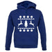 Christmas Stitch Design unisex hoodie