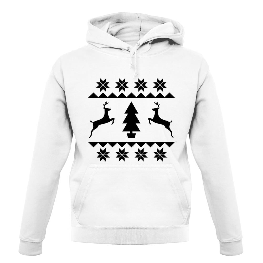 Christmas Stitch Design unisex hoodie