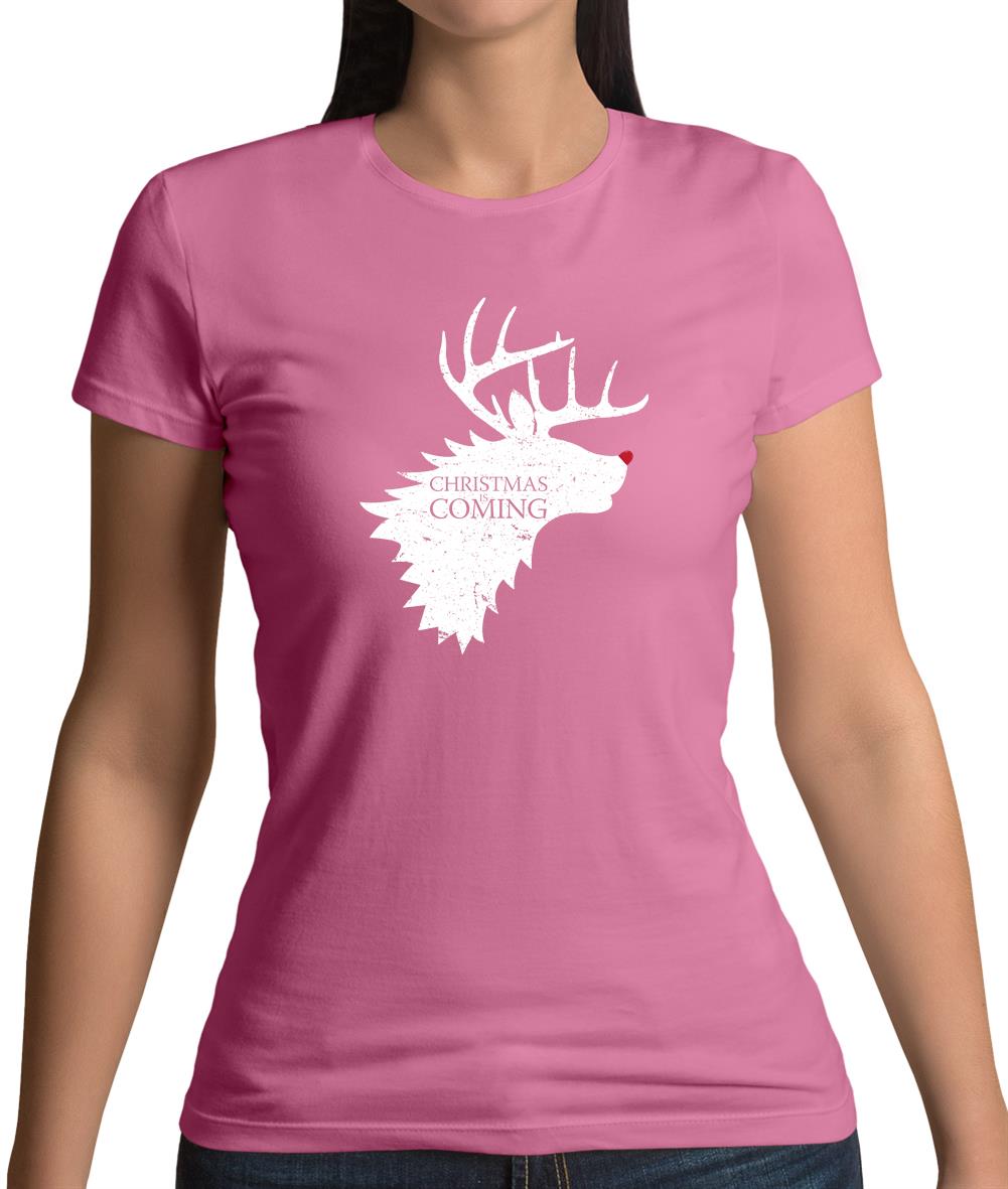 Christmas Is Coming Womens T-Shirt