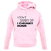 I Don't Skinny Dip I Chunky Dunk unisex hoodie