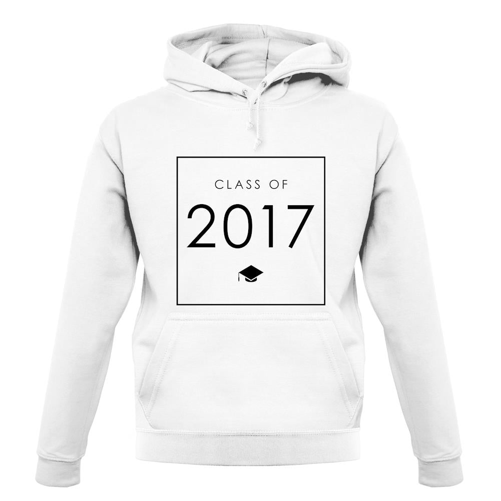 Class Of 2017 Box unisex hoodie