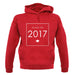 Class Of 2017 Box unisex hoodie