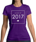 Class Of 2017 Box Womens T-Shirt