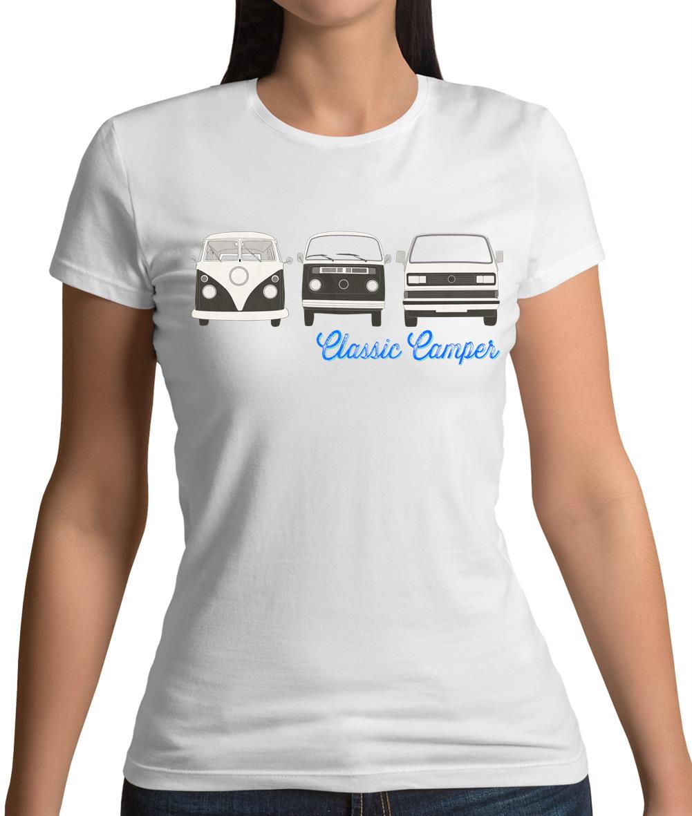 Classic Camper Womens T-Shirt