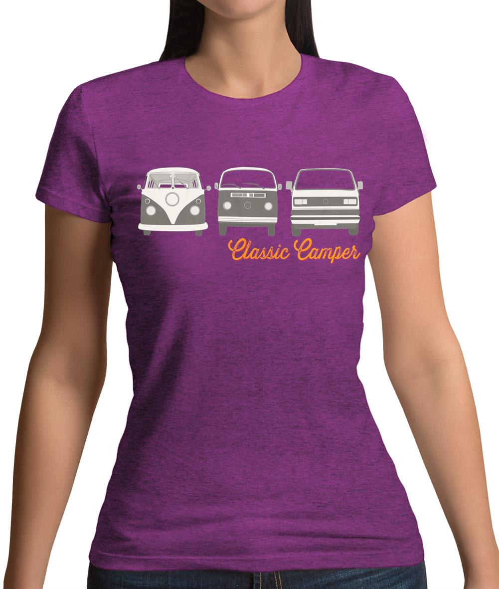 Classic Camper Womens T-Shirt