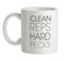 Clean Reps Hard Pecs Ceramic Mug
