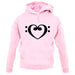 Heart Clef unisex hoodie