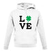 Clover Love unisex hoodie