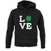 Clover Love unisex hoodie