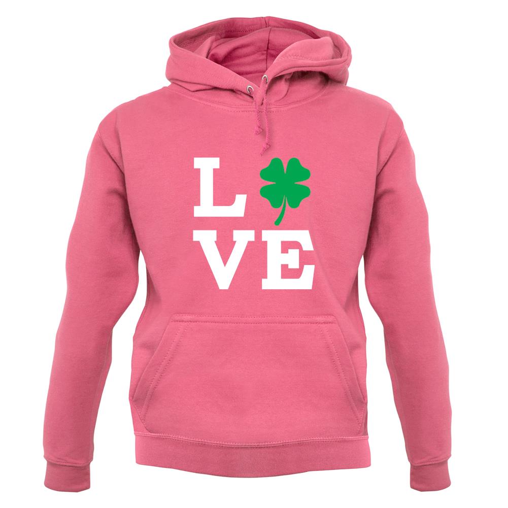Clover Love unisex hoodie