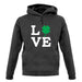 Clover Love unisex hoodie