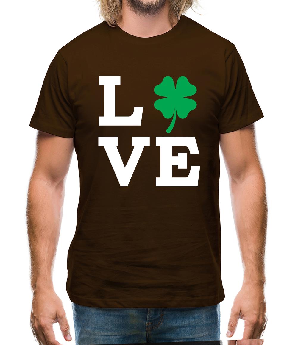 Clover Love Mens T-Shirt