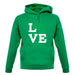 Clover Love unisex hoodie