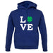 Clover Love unisex hoodie