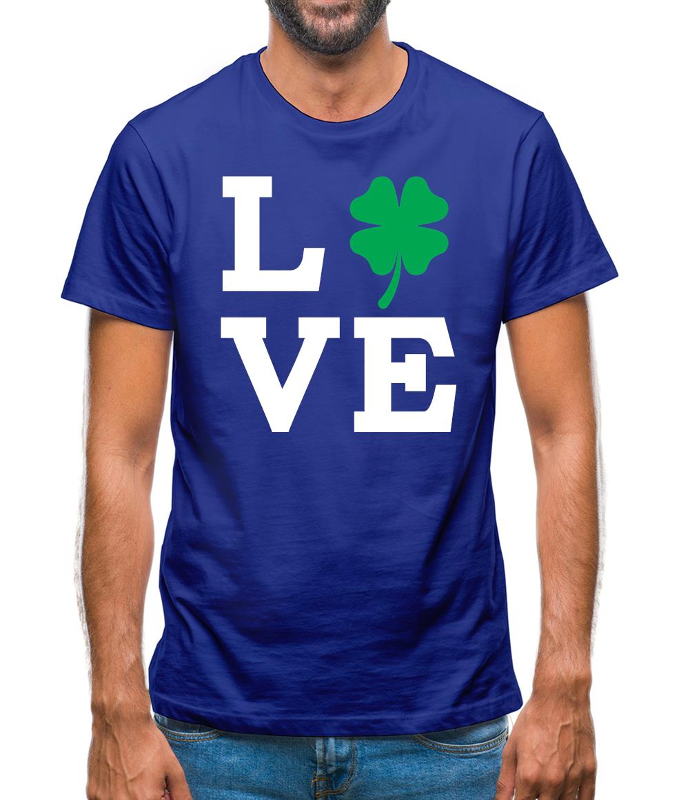 Clover Love Mens T-Shirt