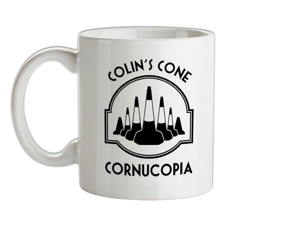 Colin's Cone Cornucopia Ceramic Mug