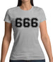 666 College Womens T-Shirt