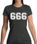 666 College Womens T-Shirt