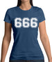 666 College Womens T-Shirt