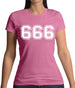 666 College Womens T-Shirt