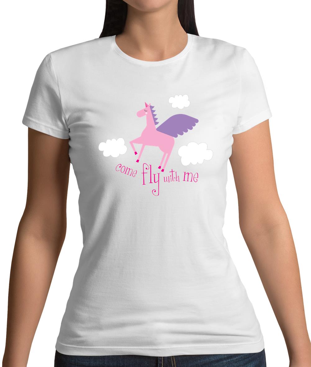 Come Fly With Me Womens T-Shirt