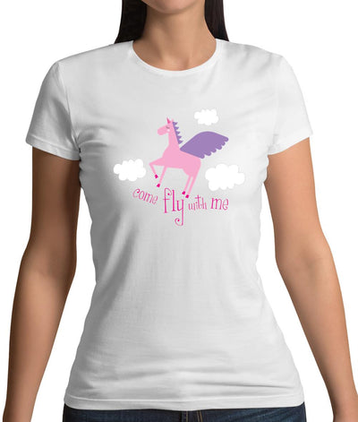 Come Fly With Me Womens T-Shirt