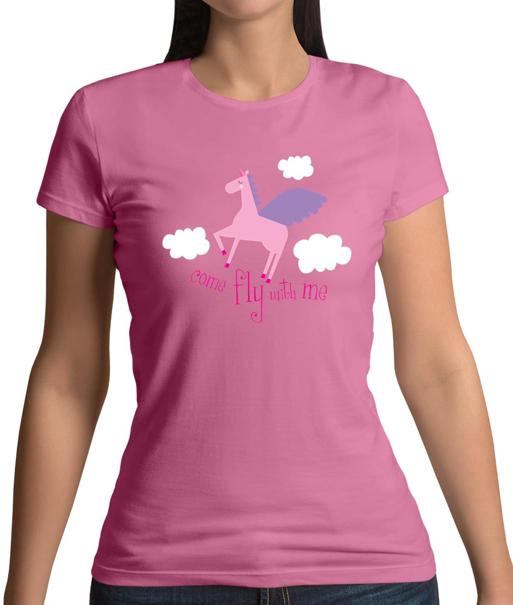 Come Fly With Me Womens T-Shirt