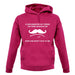 Complemented My Friend On Their Moustache unisex hoodie