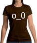 Confused Smiley Womens T-Shirt