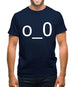 Confused Smiley Mens T-Shirt