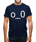 Confused Smiley Mens T-Shirt