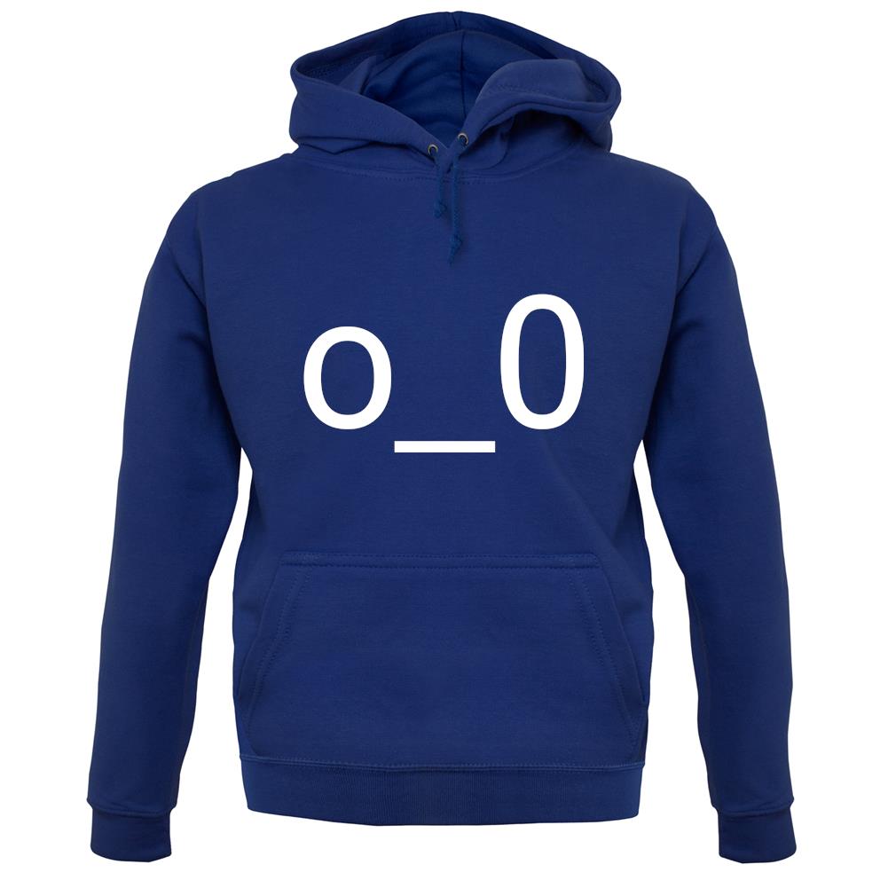 Confused Smiley unisex hoodie