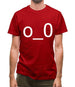 Confused Smiley Mens T-Shirt