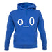 Confused Smiley unisex hoodie