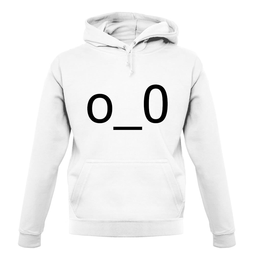 Confused Smiley unisex hoodie