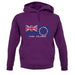 Cook Islands  Barcode Style Flag unisex hoodie