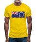 Cook Islands Grunge Style Flag Mens T-Shirt