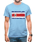 Costa Rica Grunge Style Flag Mens T-Shirt
