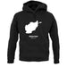 Afghanistan Silhouette unisex hoodie