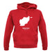 Afghanistan Silhouette unisex hoodie