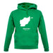 Afghanistan Silhouette unisex hoodie