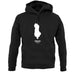 Albania Silhouette unisex hoodie