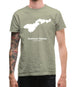 American Samoa Silhouette Mens T-Shirt